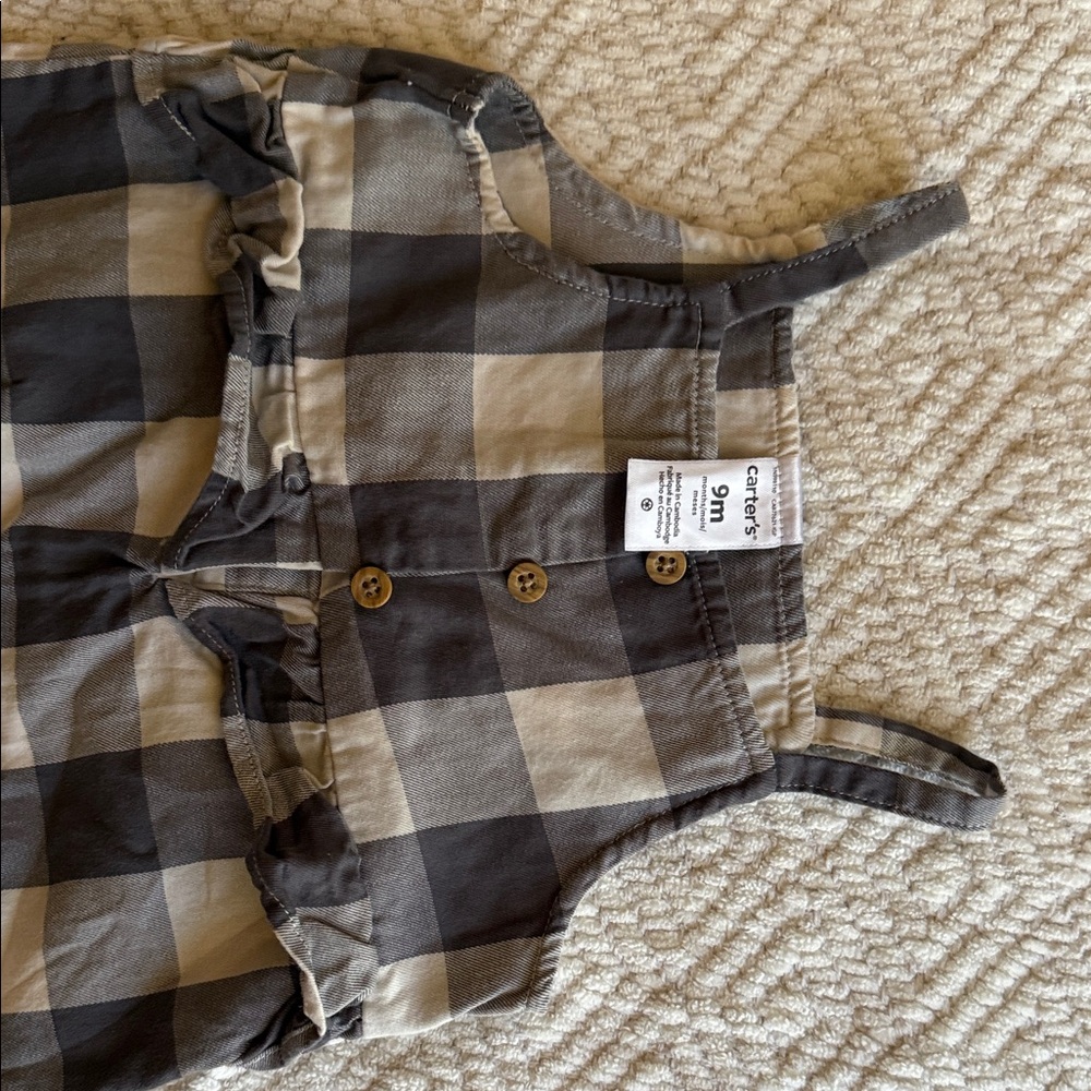 Carter's Ruffled Overalls - Picture 2 of 3